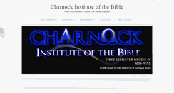 Desktop Screenshot of charnockedu.com